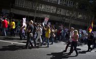 Anti-austerity protests grip 56 Spanish cities photo